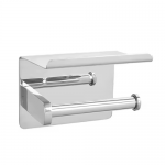 Móc Treo Giấy Vệ Sinh Có Khay Inox Bóng FORLER