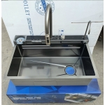 Bồn Rửa Chén 3 Phím Hiển Nhiệt Nano Xám Forler