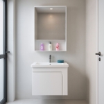 Bộ Tủ Nhựa PVC Đặc Mini & Tủ Gương Forler