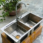 Chậu Rửa Chén Inox 304 2 Hộc Độ Dày 3.5mm Forler