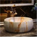 Lavabo Đá Tròn Mỏng Dày Phình FORLER