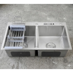 Chậu Rửa Chén Inox 304 2 Hộc Dày 3.5mm Forler