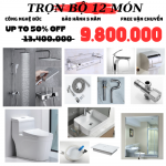 Combo trọn bộ 1 món thiết bị vệ sinh CB-LSVS07