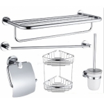 Bộ Phụ Kiện Nội Thất Phòng Tắm Mạ Crom Cao Cấp FORLER