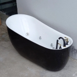 Bồn Tắm Massage Oval Cong Forler 