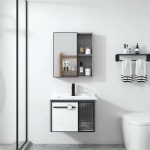 Bộ Tủ Nhôm Aluminium Chậu Lavabo Và Tủ Gương Forler