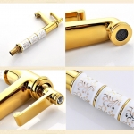 Vòi Lavabo Hoa Văn Trắng 2 Kích Thước Forler 