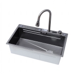 Bồn Rửa Chén 2 Phím Có Hộc Dao Và Hiển Nhiệt Forler