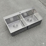 Chậu Rửa Chén Inox 304 2 Hộc Inox Mờ Forler