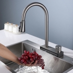 Vòi Rửa Chén Thác Nước Xám Nano (VRC33) Forler