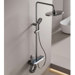 Sen Cây Tắm Nóng Lạnh Inox 304 Chính Hãng Phủ Nano Xám Forler