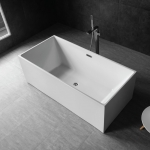 Bồn Tắm Nằm Cao Cấp Hình Chữ Nhật Trắng Forler