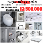 Combo trọn bộ 1 món thiết bị vệ sinh CB-LSVS02