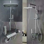 Sen Cây Tắm Đứng Đồng Thau Sơn Tĩnh Điện Xám Forler 