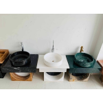 Lavabo Tròn Đá Vát Lòng FORLER
