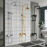 Sen Cây Inox Tay Gạt Lá Mạ Nóng Lạnh Forler 