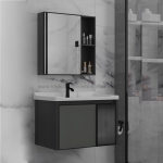 Bộ Tủ Nhôm Hợp Kim Treo Tường Chậu Lavabo Và Tủ Gương Forler