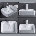 Lavabo Chữ Nhật có Để Vòi FORLER
