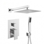 Sen Tắm Âm Tường Đồng Thau Mạ Crome FORLER