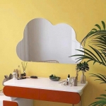 GƯƠNG TREO TƯỜNG HÌNH ĐÁM MÂY FORLR