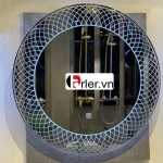 GƯƠNG LED HOA VĂN TRÒN KT 60X60cm FORLER