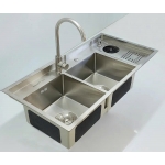 Chậu Rửa Chén Inox 304 - 2 Hộc - Có Bàn Chờ Forler 