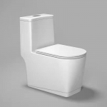 Bồn Cầu 1 Khối Sứ Cạnh Vuông FORLER