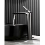 Vòi Lavabo Nóng Lạnh Đồng Sơn Tĩnh Điện Xám (FL-VLVB41) Forler