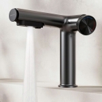 Vòi Nóng Lạnh Dây Rút Xám Nano Sơn Tĩnh Điện (FL-VLVB53) Forler