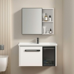 Bộ Tủ Nhôm Hợp Kim Chậu Lavabo Và Tủ Gương (TLVB34) Forler