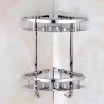 Kệ Góc Treo Tường Inox 304 KG07 FORLER