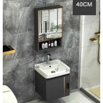 Bộ Tủ Nhôm Hợp Kim Mini Full Xám Forler