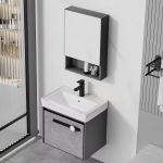 Bộ Tủ Nhôm Hợp Kim Mini Cao Cấp Và Gương Tủ Thường Forler