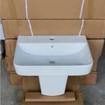 Chậu Lavabo Treo Tường KT 540x400x450mm FL-LVB56 Forler