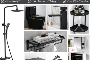 Combo thiết bị vệ sinh Forler.vn trọn bộ 8–10–11 món