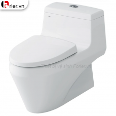 Bồn Cầu INAX AC-1035VN (AC1035VN) 1 Khối Nắp Êm Aqua Ceramic