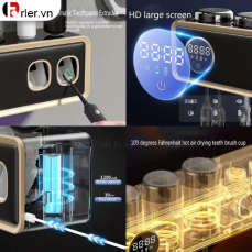 Bồn Cầu Một Khối Men Sứ Trắng FORLER