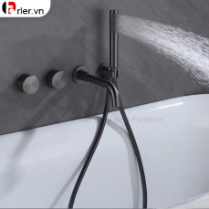 Sen Bồn Tắm Âm Tường Màu Ghi Tay Vặn FORLER