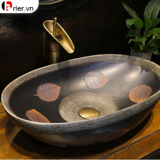 Lavabo Gốm Sứ Nghệ Thuật LB21 FORLER