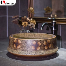 Lavabo Gốm Sứ Nghệ Thuật LB22 FORLER