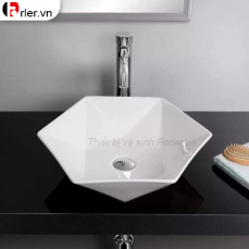 Chậu Lavabo Sứ Đặt Bàn Kim FORLER