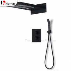 Sen Tắm Âm Tường Đồng Thau - Sơn Tĩnh Điện Đen mã 05 FORLER