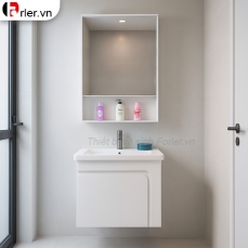 Bộ Tủ Nhựa PVC Đặc Mini & Tủ Gương Forler