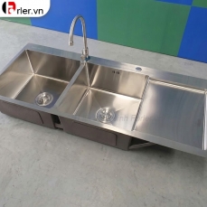 Chậu Rửa Chén 2 Hộc Inox Forler