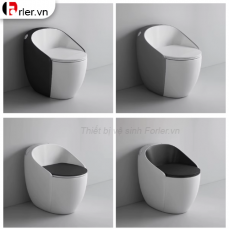 Bồn Cầu Trứng Hiện Đại Đơn Giản FORLER