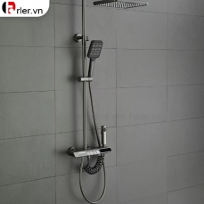 Sen Cây Tắm Đứng Đồng Thau Sơn Tĩnh Điện Xám Hiển Thị Nhiệt Độ Forler