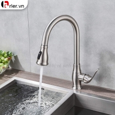 Vòi Rửa Chén Nóng Lạnh, Dây Kéo (VRC25) Forler