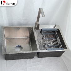 Chậu Rửa Chén 2 Hộc Inox 304 Forler 