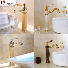 Vòi Lavabo Cổ Ngọc 2 Kích Thước 20cm và 30cm Sang Trọng FORLER