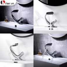 Vòi Lavabo Vòm Cung Nóng Lạnh FORLER